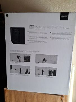 Caixa de Som Bose S1 Pro - ( SEM BATERIA INTERNA )