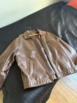 Jaqueta Yachtsman - Couro legítimo - Tamanho M