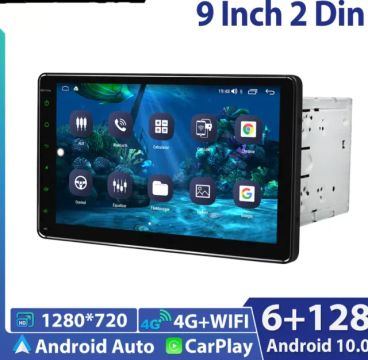 Central Multimídia 2 Din Joying 6GB/128GB