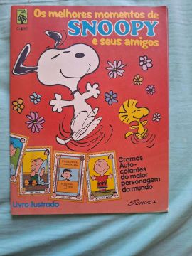 Álbum Snoopy e seus amigos (completo) excelente.