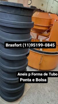 Anel de Base p Forma de tubo Concreto