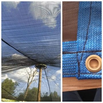 Tela Preta de Polietileno para Coberturas/Sombreamento/Proteções Diversas. 10,5 x 7,5