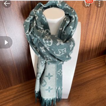 Lenço / pashimina - inspiração LV 