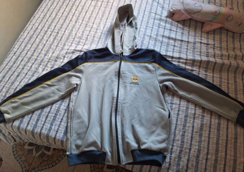 Casaco de Moletom e Blusas do Colégio Adventista Unissex Cinza
