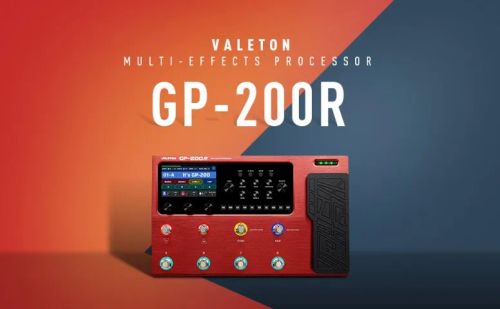 Pedaleira Valeton Gp-200R Red (100% Nova)