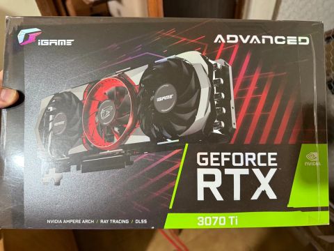 Placa de vídeo 3070ti Colorful top de linha
