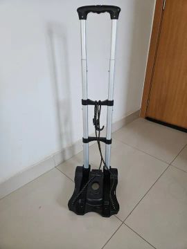 Carrinho Portátil Bagagens Compras Dobrável Capacidade 45kg