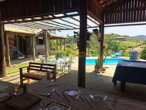 Chácara com 4 quartos à Venda, Zona Rural - Natividade da Serra