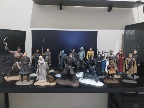Coleção de Action Figures Game of Thrones