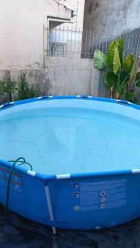 Piscina estrutural redonda Bestway Steel Pro 4678 litros