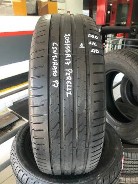 Pneu 205/55r17 Pirelli Cinturato P7 91v (usado) *1