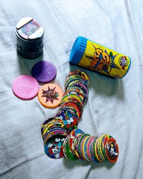 Lote Tazos master Tazo porta Tazo Elma Chips 