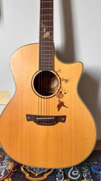 VIOLÃO CRAFTER BUBINGA BEIJA FLOR