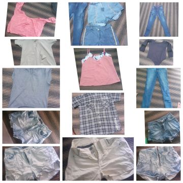 Lote de roupas femininas - tamanhos variados