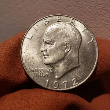 Moeda Americana de 1 Dólar de 1972
