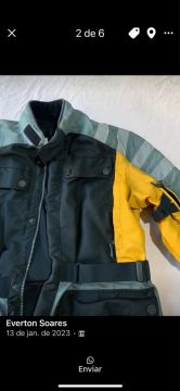 Jaqueta de Motociclista Impermeável