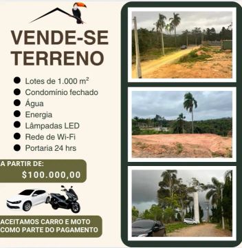 Terreno Plano de 1000m² em Ibiúna - Localização Privilegiada