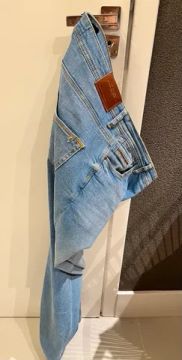 Calça Jeans Zara - TAM 42 - azul clara 