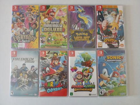 Jogos para Nintendo Switch a partir de 179 Reais