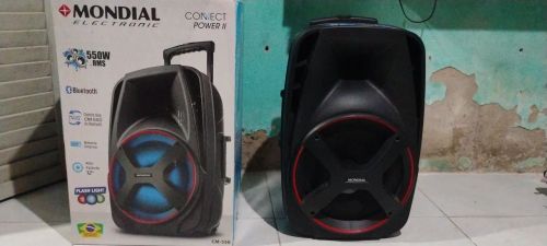 Caixa de Som Mondial CM-550 550W RMS Bluetooth