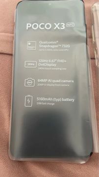 POCO X3 - Smartphone potente e com tela de 120Hz