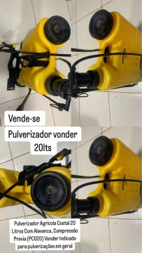Pulverizador Costal Vonder 20 Litros