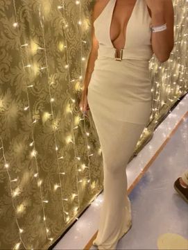 Vestido sereia Mondabelle 