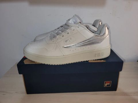 Tênis Fila ACD Classic Feminino Prata e Branco
