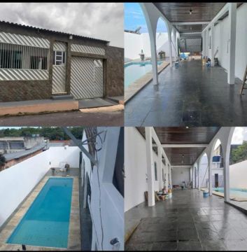 Espetacular Casa 3 Quartos com Piscina no Conjunto Ouro Verde