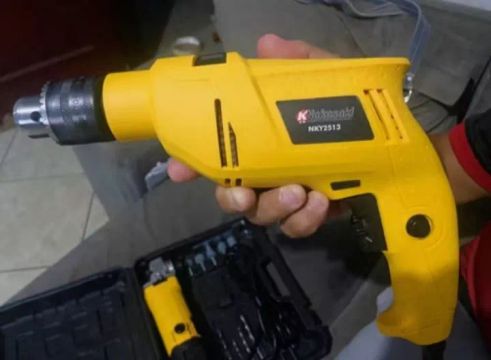Kit Furadeira Elétrica/ Parafusadeira e lixadeira/ Esmerilhadeira
