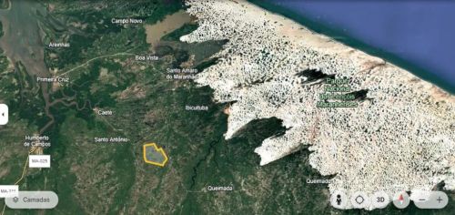 Área de 807 Hectares em Santo Amaro