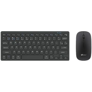 Kit Teclado e Mouse sem Fio, Wireless e Bluetooth