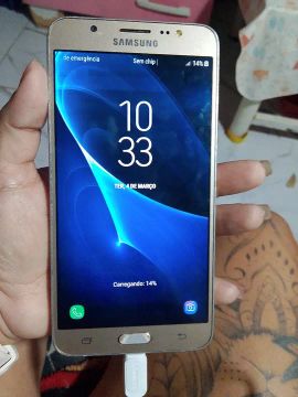 Samsung Galaxy J7 Prime Dourado - 16GB - Tela 5.5''