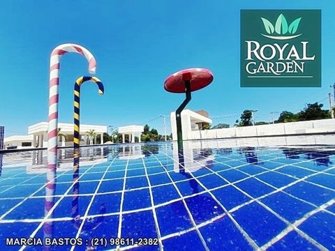 Condomínio Royal Garden - compre o lote e ganhe o projeto da casa !