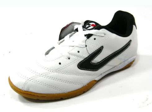 Chuteira Futsal Topper Furia bco/pto adulto