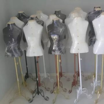 Manequim busto costura com pedestral 