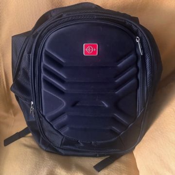 Mochila Azul e Branca - Swissbrand