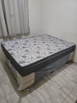 Cama box casal ORTOBOM