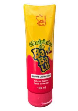 Sabonete Líquido Facial Cheirinho de BaBaLu - Soul Cosméticos