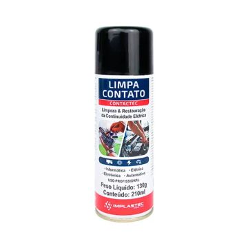 Spray Limpa Contatos Implastec Contactec 210 ml  - AC2407