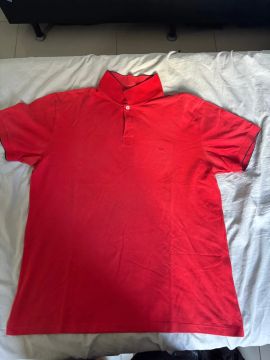 Camisa polo Broksfield vermelha original TAM G