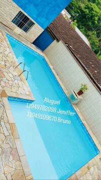 Casa com piscina aquecida Carnaval disponível pacote 4mil