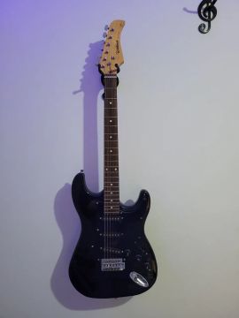 Guitarra Waldman USA Design Street Series - Preta - Semi Nova