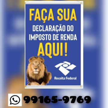 Faço sua declaração de imposto de renda!