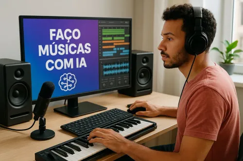 Faço músicas com IA