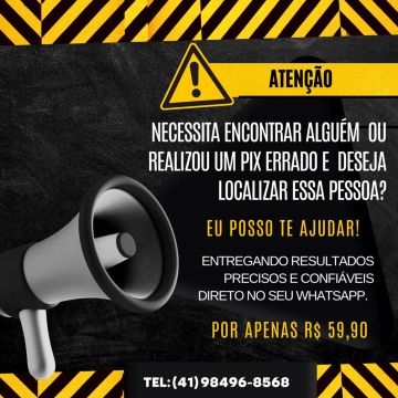 Procura por alguém? Eu posso te ajudar!