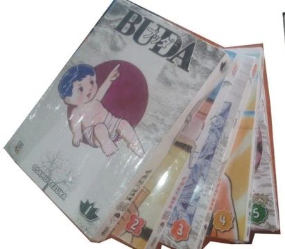 Mangá Buda - Osamu Tezuka - Completo - 5 Volumes