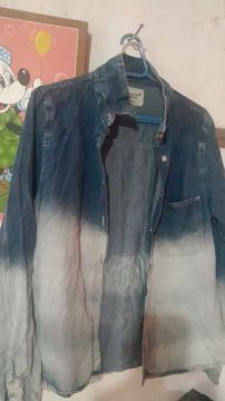 Camisa Jeans Desbotada