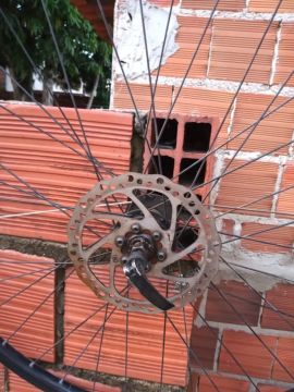 Aro de bike 29 KRW com disco de freio
