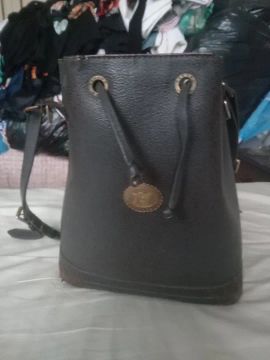 Bolsa de Ombro Couro Marrom